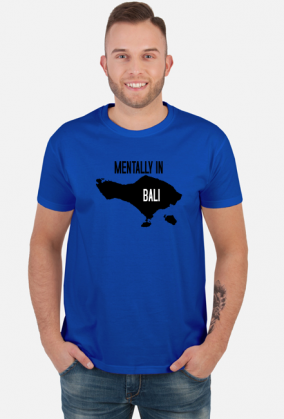 Mentally in Bali V3 (koszulka męska) cg