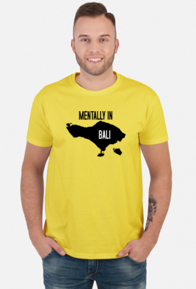 Mentally in Bali V3 (koszulka męska) cg