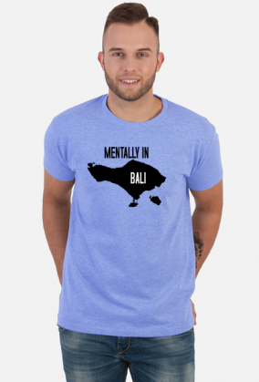 Mentally in Bali V3 (koszulka męska) cg