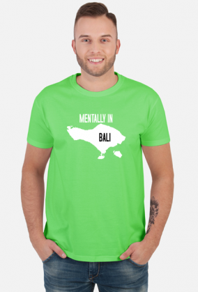 Mentally in Bali V3 (koszulka męska) jg