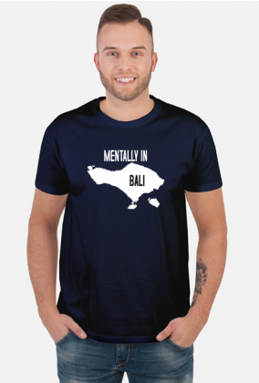 Mentally in Bali V3 (koszulka męska) jg