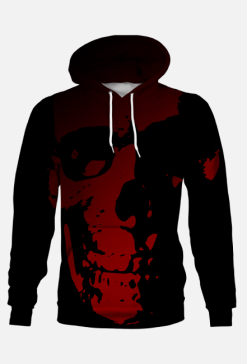 Bluza z kapturem Red Skull
