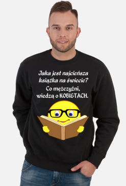 BLUZA MĘSKA ,,NAJCIEŃSZA KSIĄŻKA,,