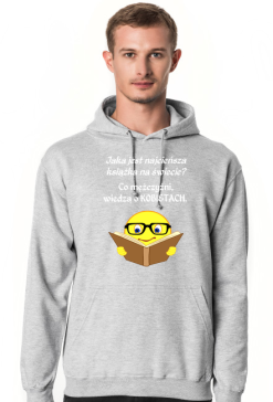 BLUZA MĘSKA ,,NAJCIEŃSZA KSIĄŻKA,,