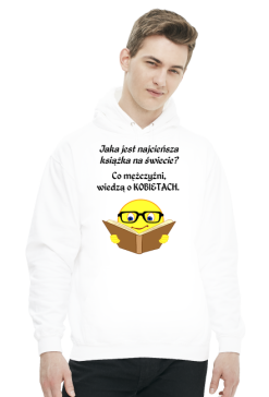 BLUZA MĘSKA ,,NAJCIEŃSZA KSIĄŻKA,,