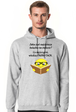 BLUZA MĘSKA ,,NAJCIEŃSZA KSIĄŻKA,,