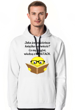 BLUZA MĘSKA ,,NAJCIEŃSZA KSIĄŻKA,,
