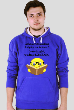 BLUZA MĘSKA ,,NAJCIEŃSZA KSIĄŻKA,,