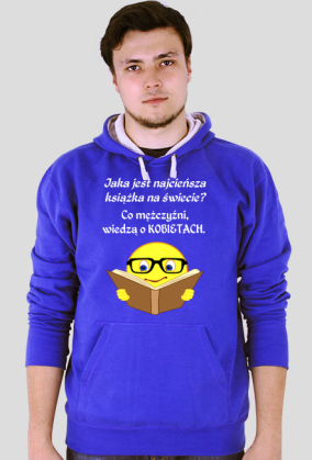 BLUZA MĘSKA ,,NAJCIEŃSZA KSIĄŻKA,,