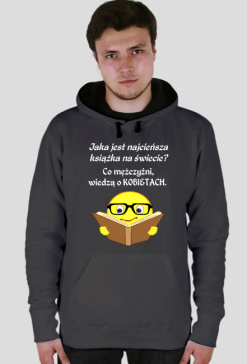 BLUZA MĘSKA ,,NAJCIEŃSZA KSIĄŻKA,,