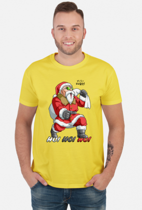 Dragon Ball X-mas 01 Koszulka męska