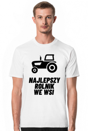 Koszulka dla rolnika - najlepszy rolnik