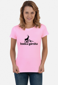 Koszulka damska górska- Kozica górska- Góry, mountains