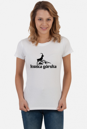 Koszulka damska górska- Kozica górska- Góry, mountains