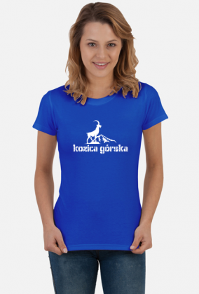 Koszulka damska górska- Kozica górska- Góry, mountains