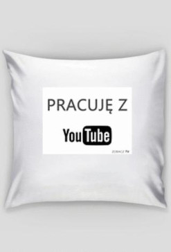 Poduszka Pracuję