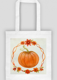 Jesienna torba na zakupy - Dynia