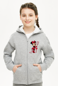 BLUZA DZIEWCZĘCA ,,MINNIE DIABLICA,,
