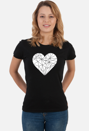 Serce Koszulka Damska