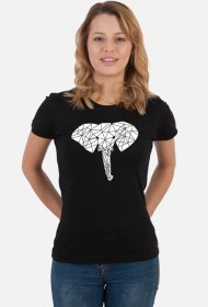 Słoń Koszulka Damska