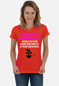 KOSZULKA DAMSKA ,,ANDRZEJKI,,