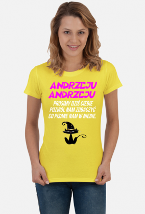 KOSZULKA DAMSKA ,,ANDRZEJKI,,