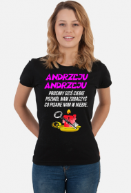 KOSZULKA DAMSKA ,,ANDRZEJKI,,