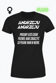 KOSZULKA DAMSKA ,,ANDRZEJKI,,