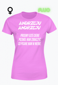 KOSZULKA DAMSKA ,,ANDRZEJKI,,
