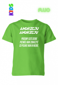 KOSZULKA DZIECIĘCA ,,ANDRZEJKI,,