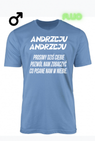 KOSZULKA MĘSKA ,,ANDRZEJKI,,
