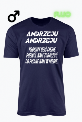 KOSZULKA MĘSKA ,,ANDRZEJKI,,