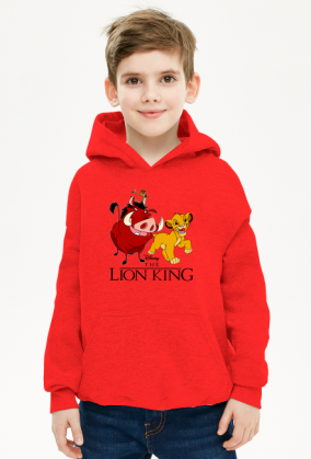 Król Lew Bluza z kapturem dla dzieci