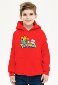 Pokemon Bluza z kapturem dla dzieci