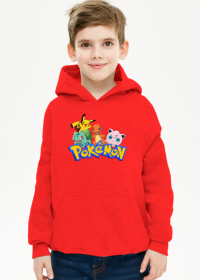 Pokemon Bluza z kapturem dla dzieci