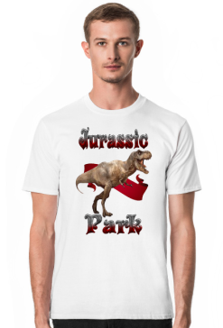 KOSZULKA MĘSKA ,,JURASSIC PARK,,