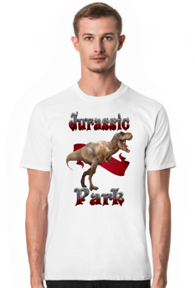 KOSZULKA MĘSKA ,,JURASSIC PARK,,