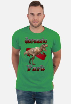 KOSZULKA MĘSKA ,,JURASSIC PARK,,