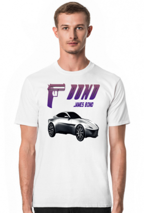KOSZULKA MĘSKA ,,JAMES BOND,,