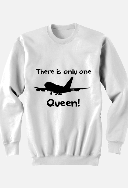 Bluza bez kaptura Queen