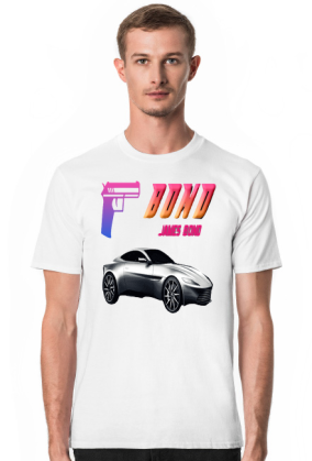 KOSZULKA MĘSKA ,,JAMES BOND,,