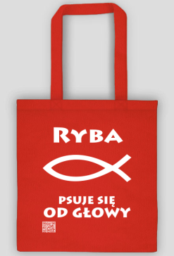 Ryba w. ekologiczna siatka na zakupy