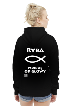 Ryba w. kangurka damska plecy