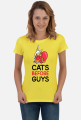 Cats before guys