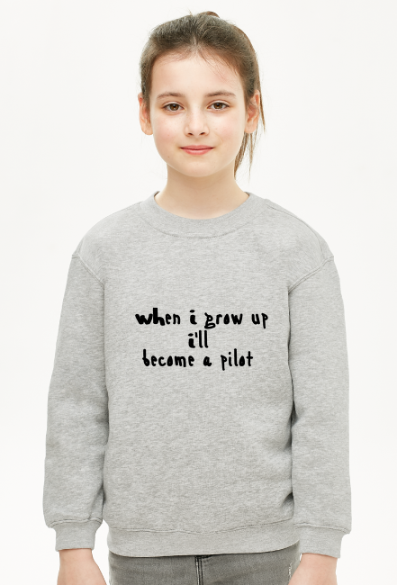 Bluza dziewczęca When I grow up