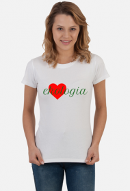 Koszulka damska Kocham Ekologię