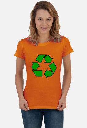 Koszulka damska Ekologia Recykling