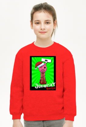 Bluza Dziecięca - Świąteczna Piggy