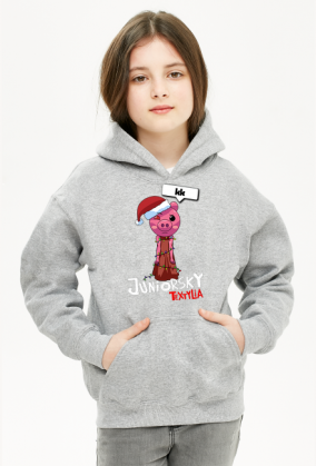 Bluza Dziecięca Kaptur - Świąteczna Piggy