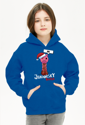 Bluza Dziecięca Kaptur - Świąteczna Piggy
